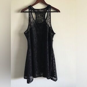 Black Bathing Suit Coverup